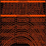 Custom Black Orange Gradient Geometric Lines Sublimation Soccer Uniform Jersey - Image 4