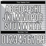 Custom Gray White-Black Stripes Sublimation Soccer Uniform Jersey - Image 3