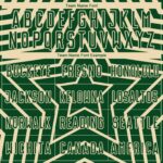 Custom Green Cream Stars Sublimation Soccer Uniform Jersey - Image 4