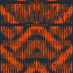 Custom Navy Orange Abstract Triangle Sublimation Soccer Uniform Jersey - Image 4