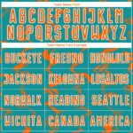 Custom Teal Orange-White Abstract Lines Sublimation Soccer Uniform Jersey - Image 4